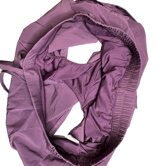 ZYIA Summer Shorts mesh brief lining Women’s Large purple - Picture 8 of 11